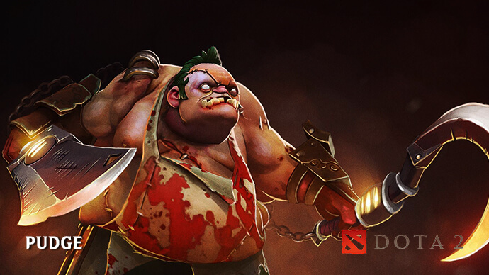 История Pudge в Dota 2