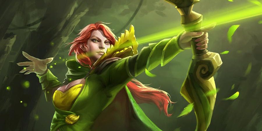 История Windranger в Dota 2