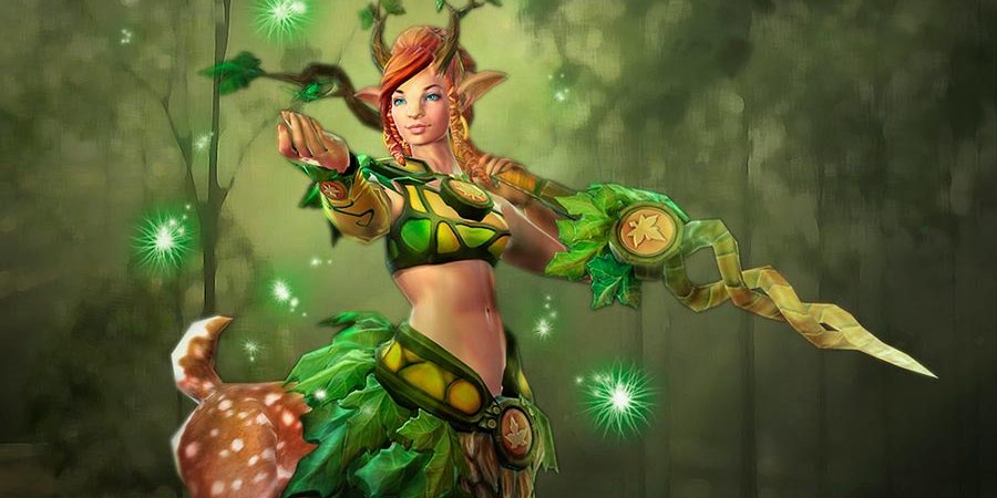 История Enchantress в Dota 2