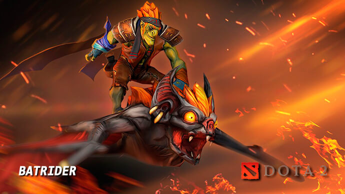История Batrider в Dota 2