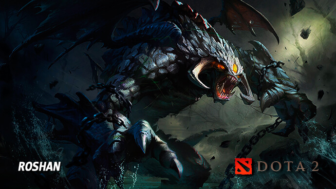 История Roshan в Dota 2