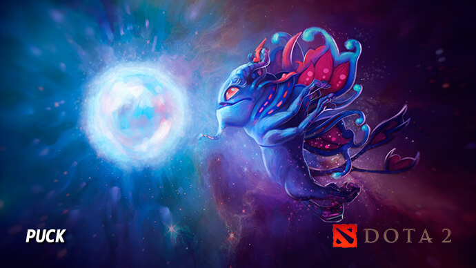 История Puck в Dota 2