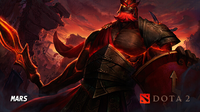 История Mars в Dota 2