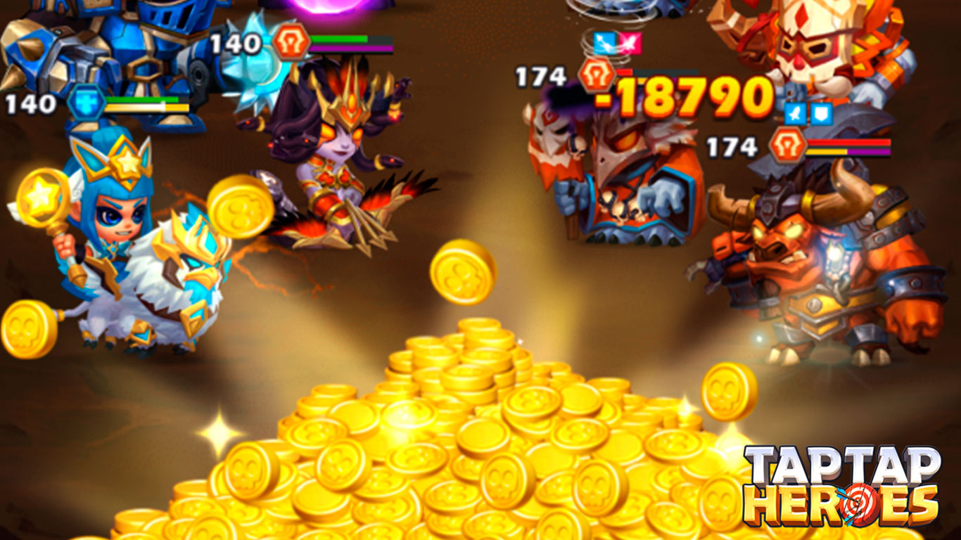 Что покупать в магазинах в Taptap Heroes - большой ГАЙД