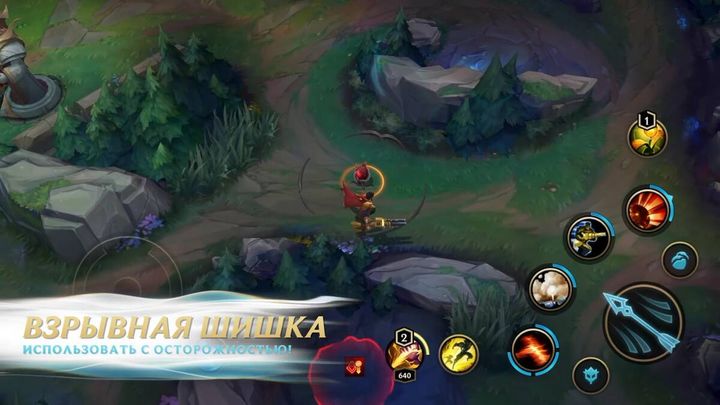 Взрывная шишка League of Legends: Wild Rift
