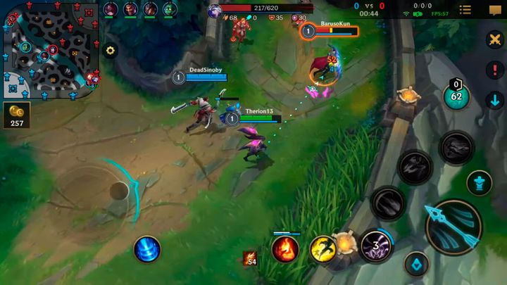 Графика League of Legends: Wild Rift