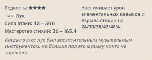 Genshin Impact: Бесструнный