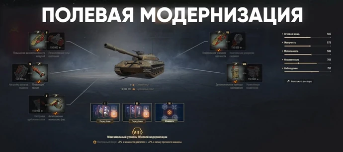 Объект 430У: Полевая модернизация